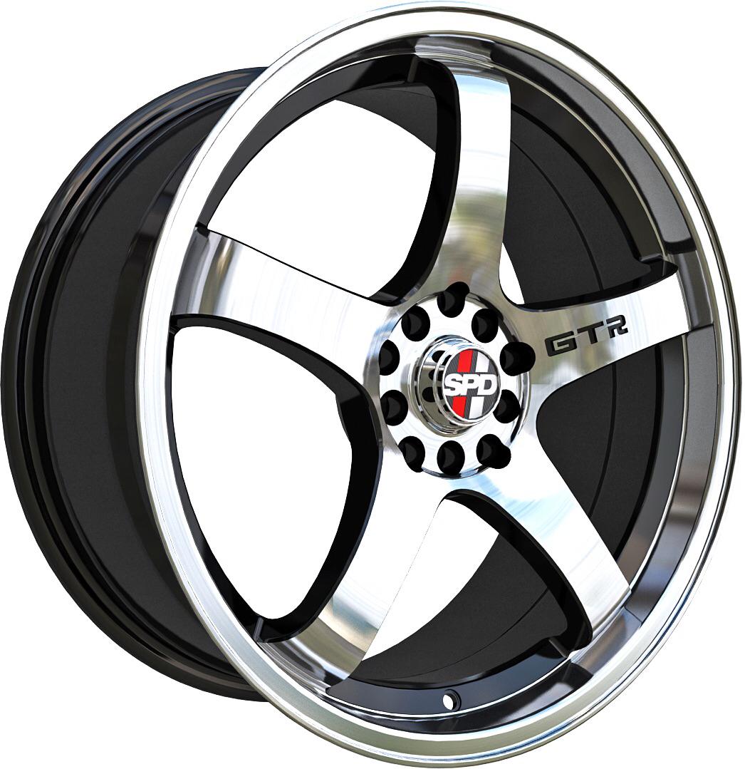 SPD-001 - Gloss Black Machined