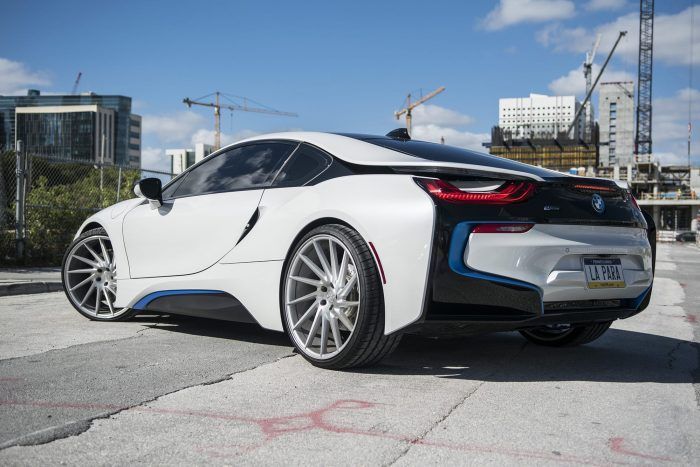 BMW with SPD-503 ICHI – SILVER BRUSHED FACE