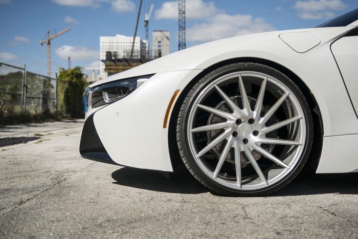 BMW with SPD-503 ICHI – SILVER BRUSHED FACE