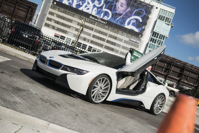 BMW with SPD-503 ICHI – SILVER BRUSHED FACE