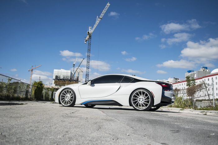 BMW with SPD-503 ICHI – SILVER BRUSHED FACE