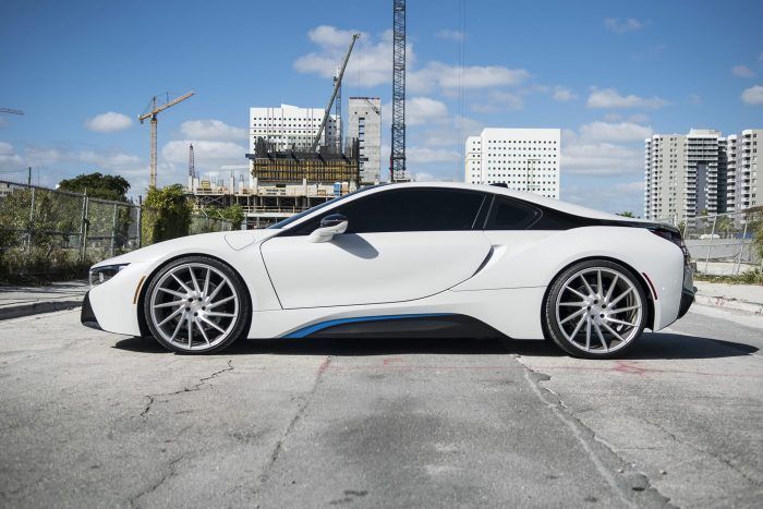 BMW with SPD-503 ICHI – SILVER BRUSHED FACE