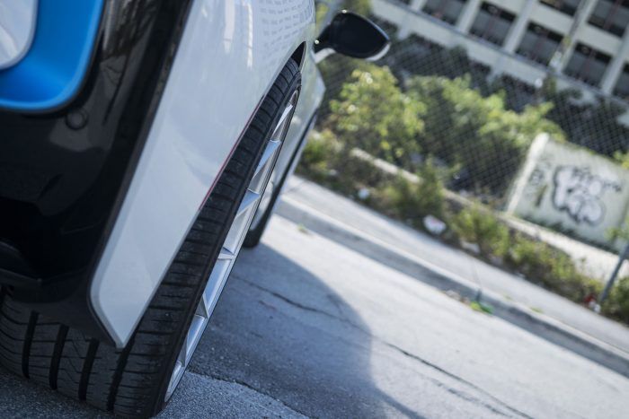 BMW with SPD-503 ICHI – SILVER BRUSHED FACE