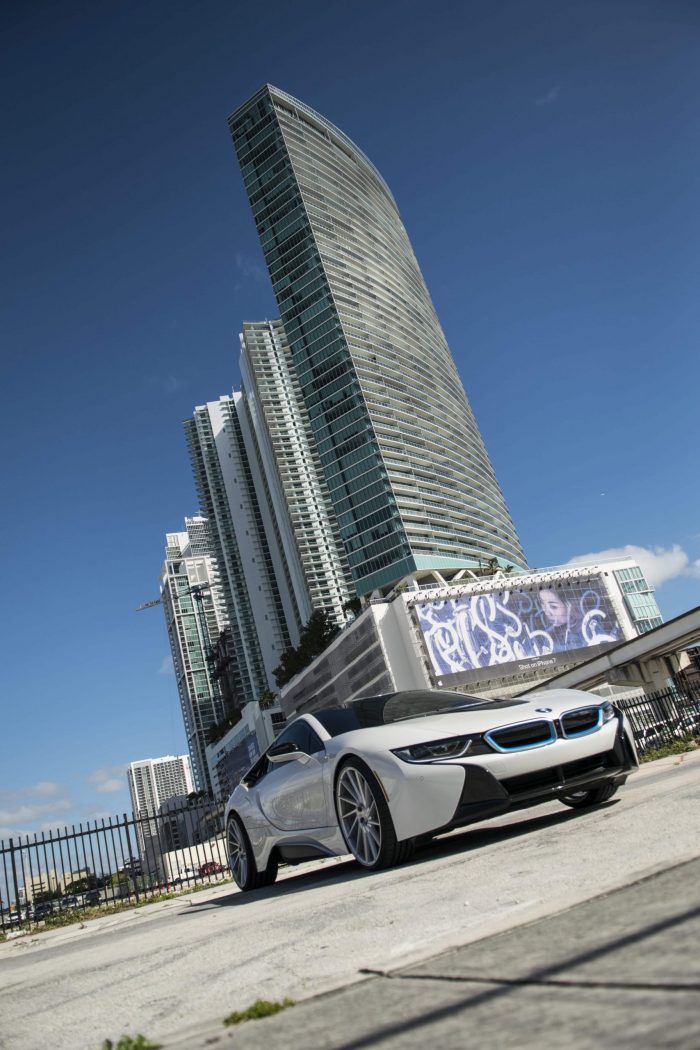 BMW with SPD-503 ICHI – SILVER BRUSHED FACE