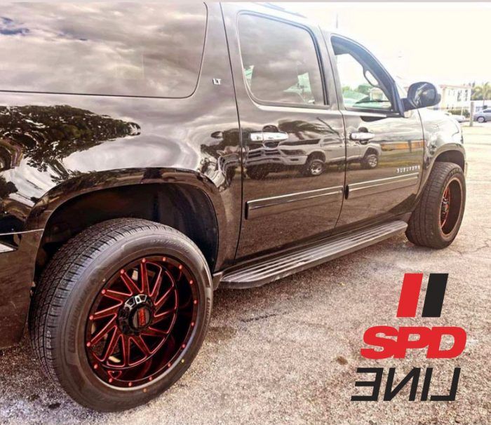Chevrolet - Suburban - SPD-503 Ichi - Candy Red Brushed