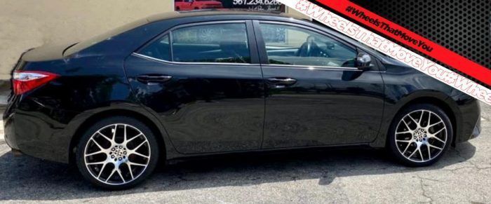 Toyota - Corolla - SPD-013 – GLOSS BLACK MACHINED