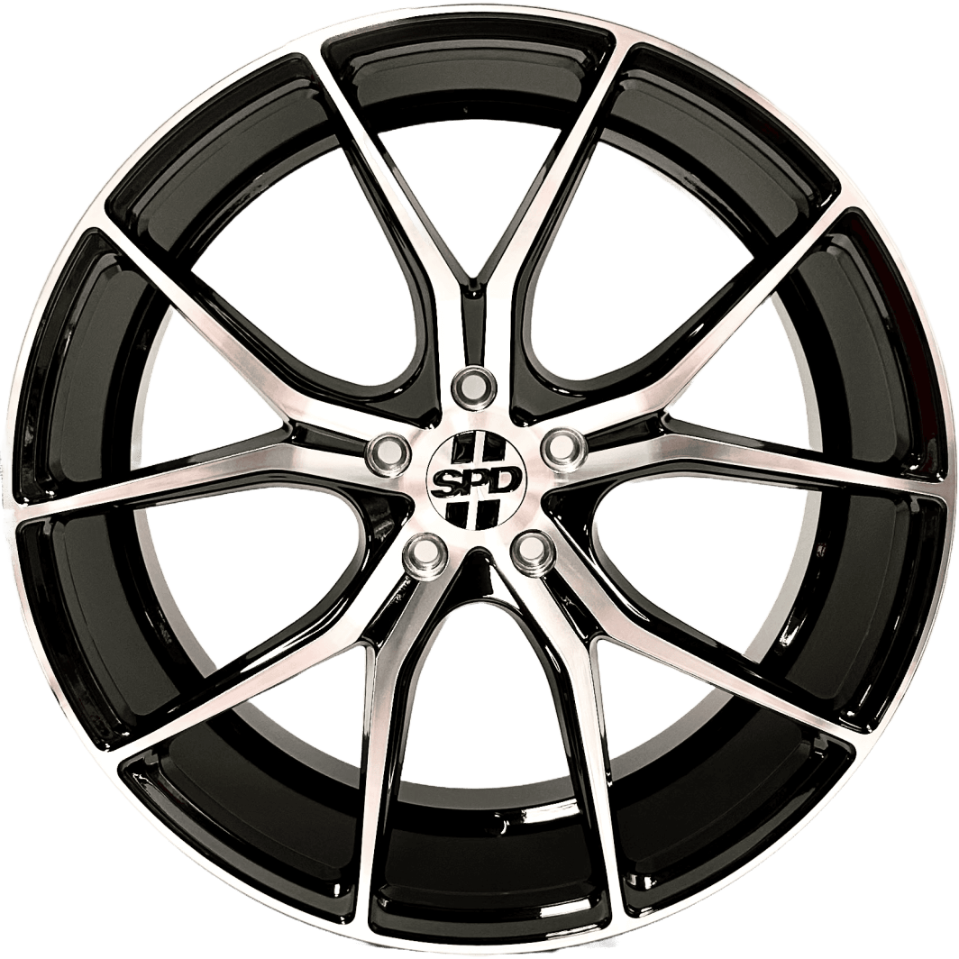 SPD-029 - Gloss Black Machined 2