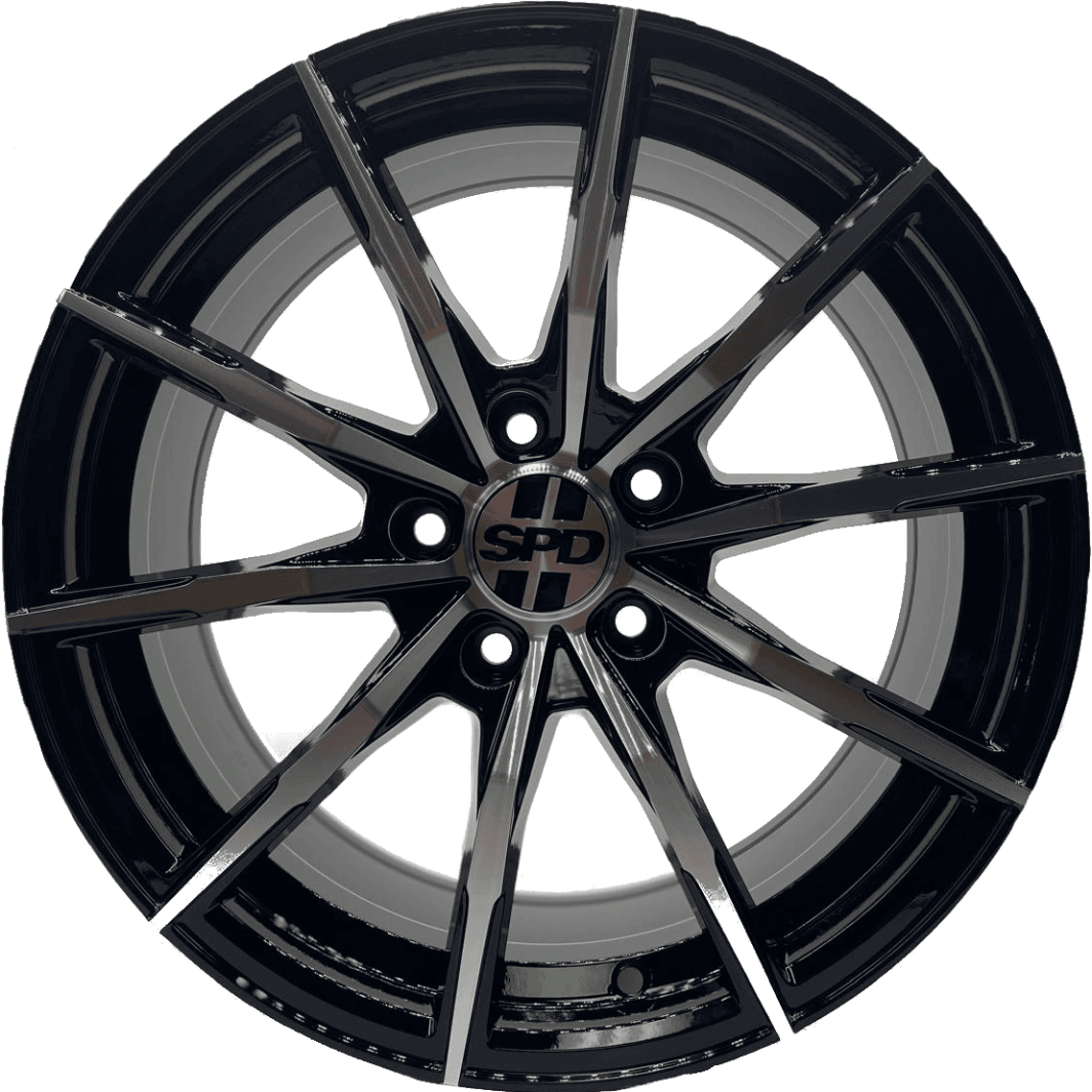 SPD-031 - Gloss Black Machined