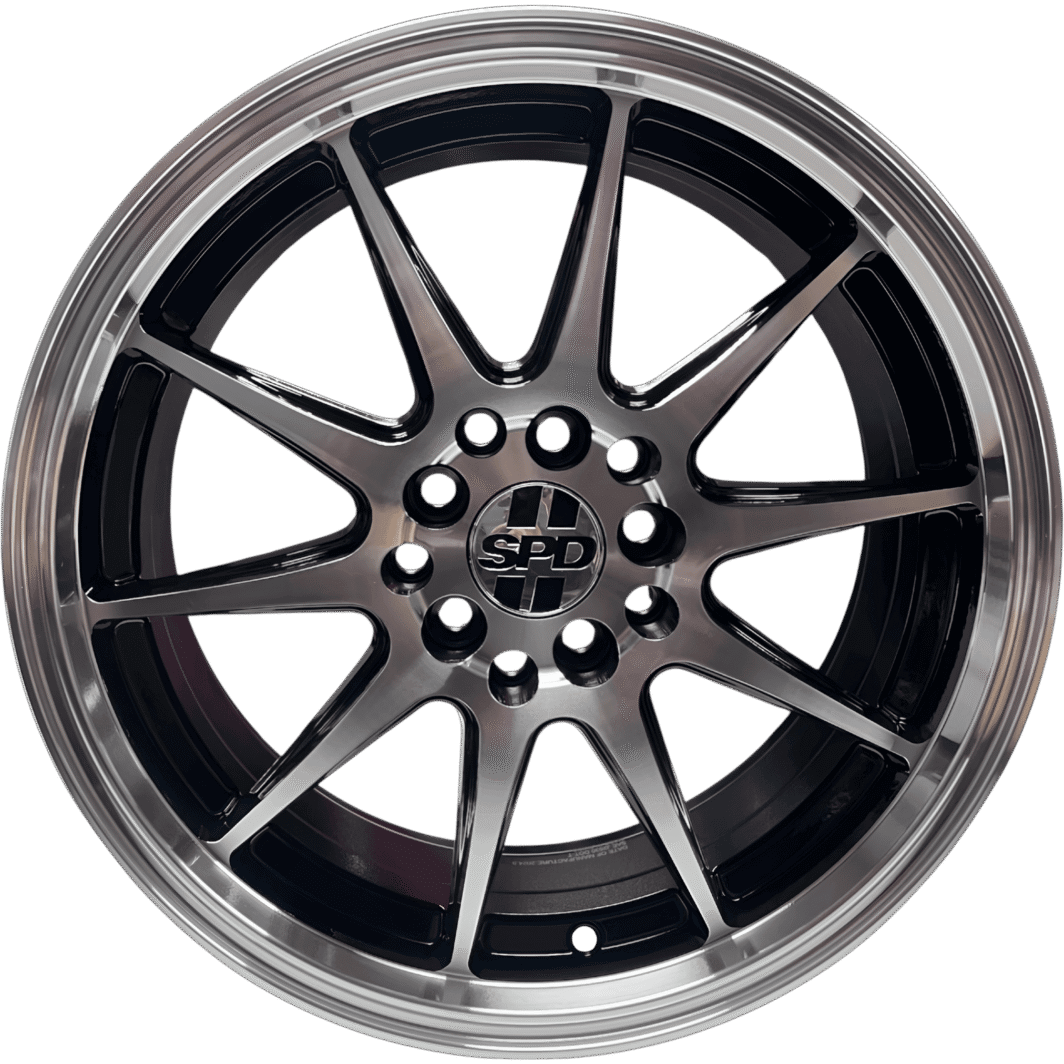 SPD-036-GLOSS BLACK MACHINED